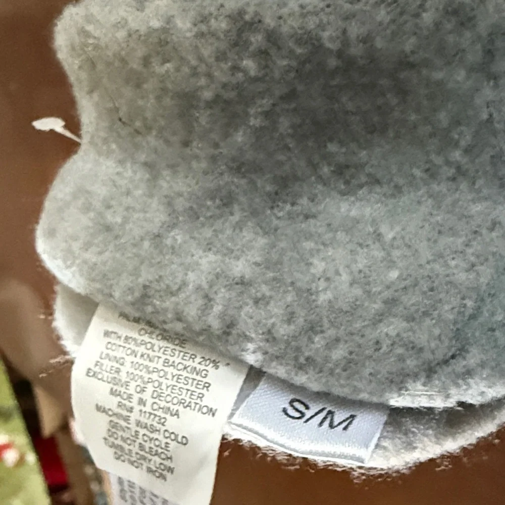 Kids' Blue and Gray Winter Gloves